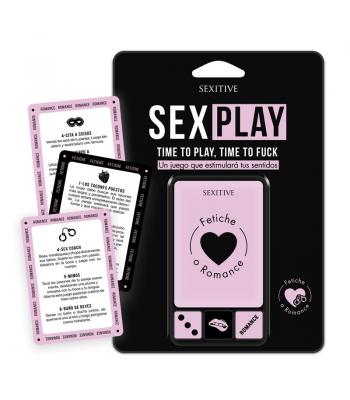 Art GLO03 Sex Play Juego de Cartas y Dados Eróticos